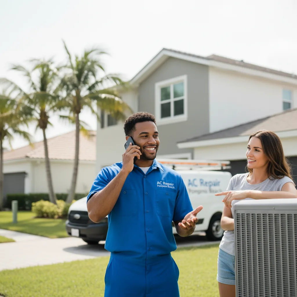 AC Repair Pompano Beach customer support in Merrimac